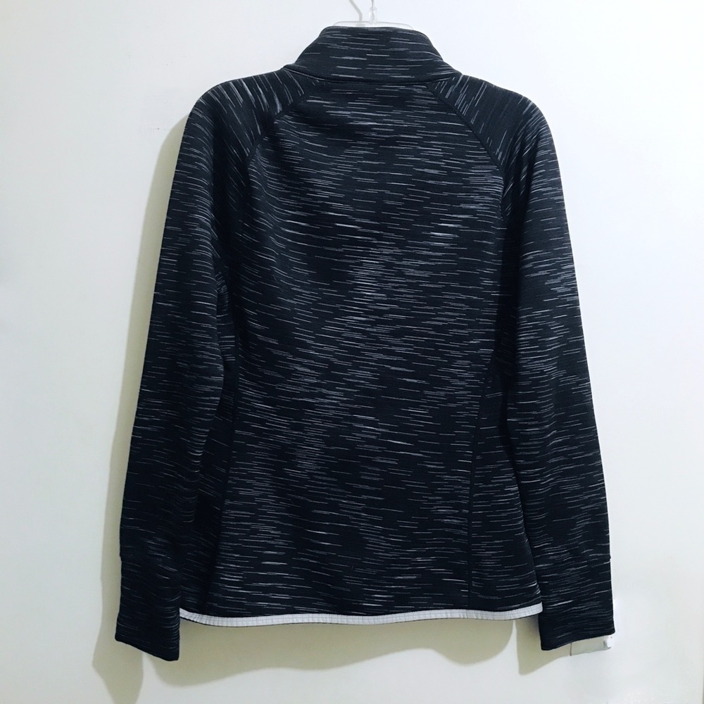 GAP GAPFit Athletic Track Gym Running Zippered Jacket sz M - Picture 12 of 13